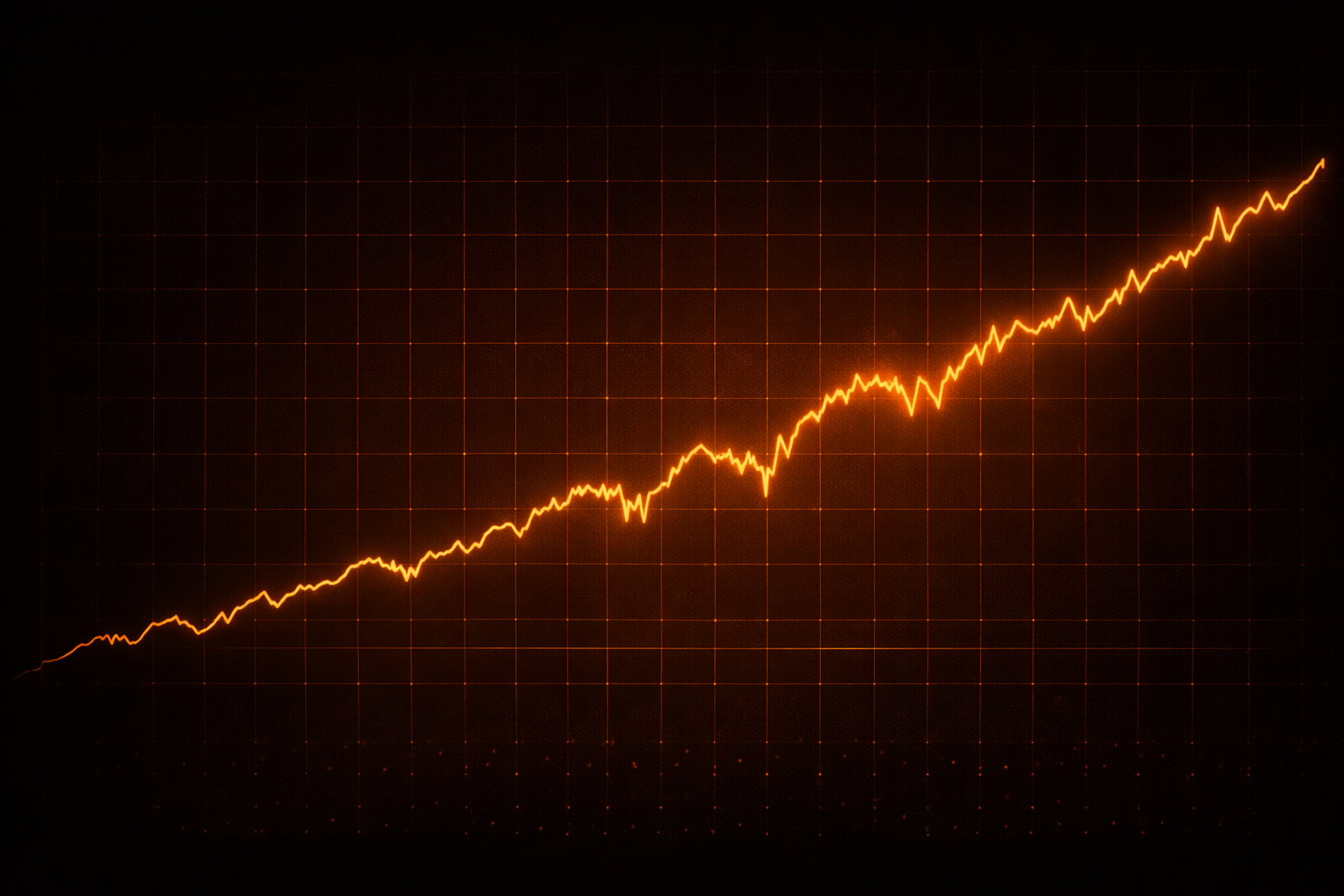 Example seasonal pattern chart with average path and shaded range, for explanatory purposes