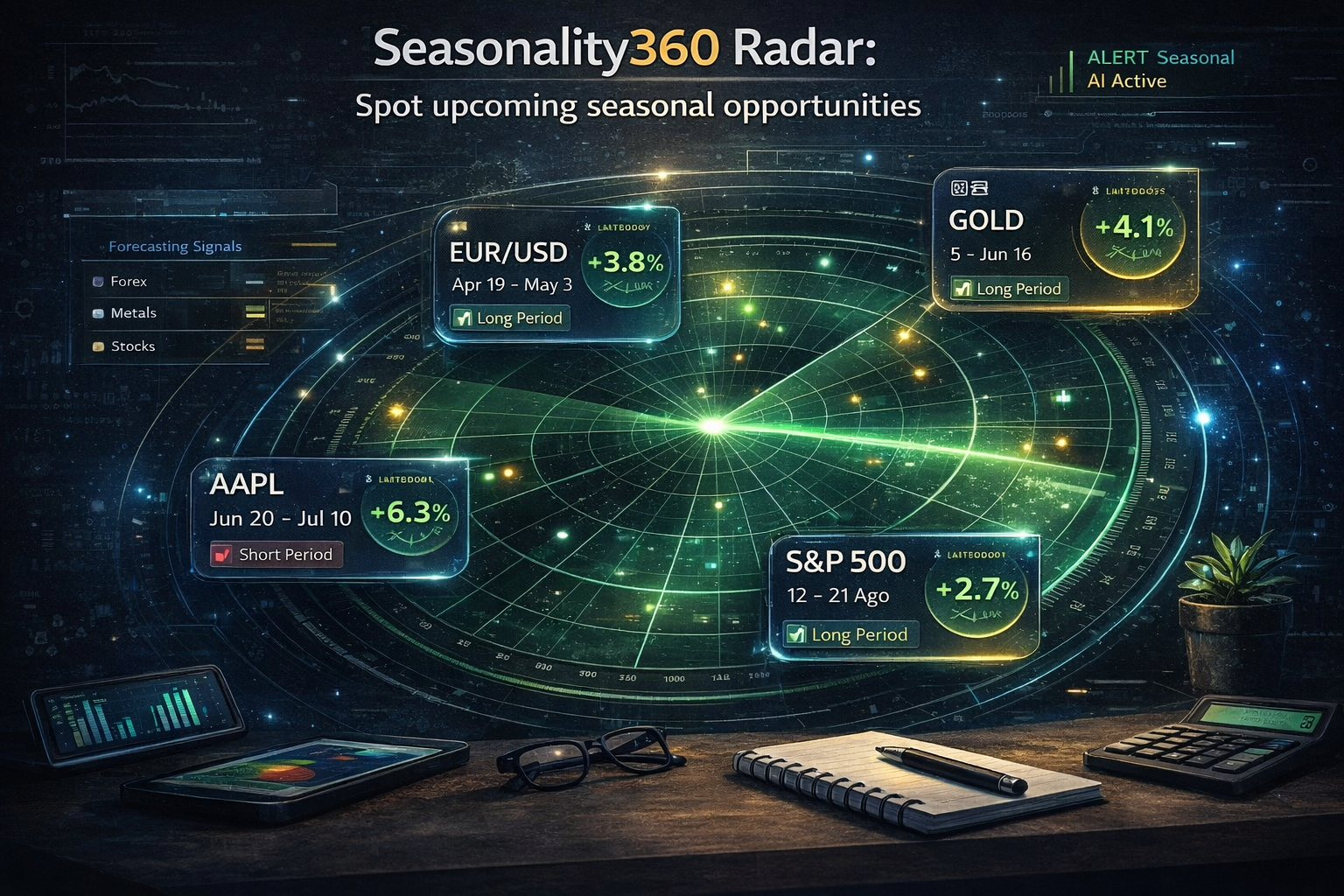 Seasonality360 Radar: Spot upcoming seasonal opportunities
