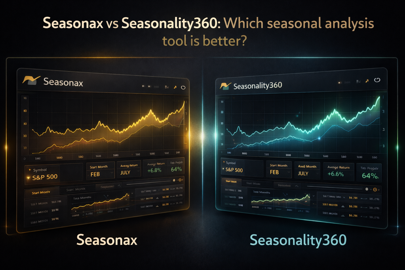 Seasonax alternative: Seasonality360 comparison