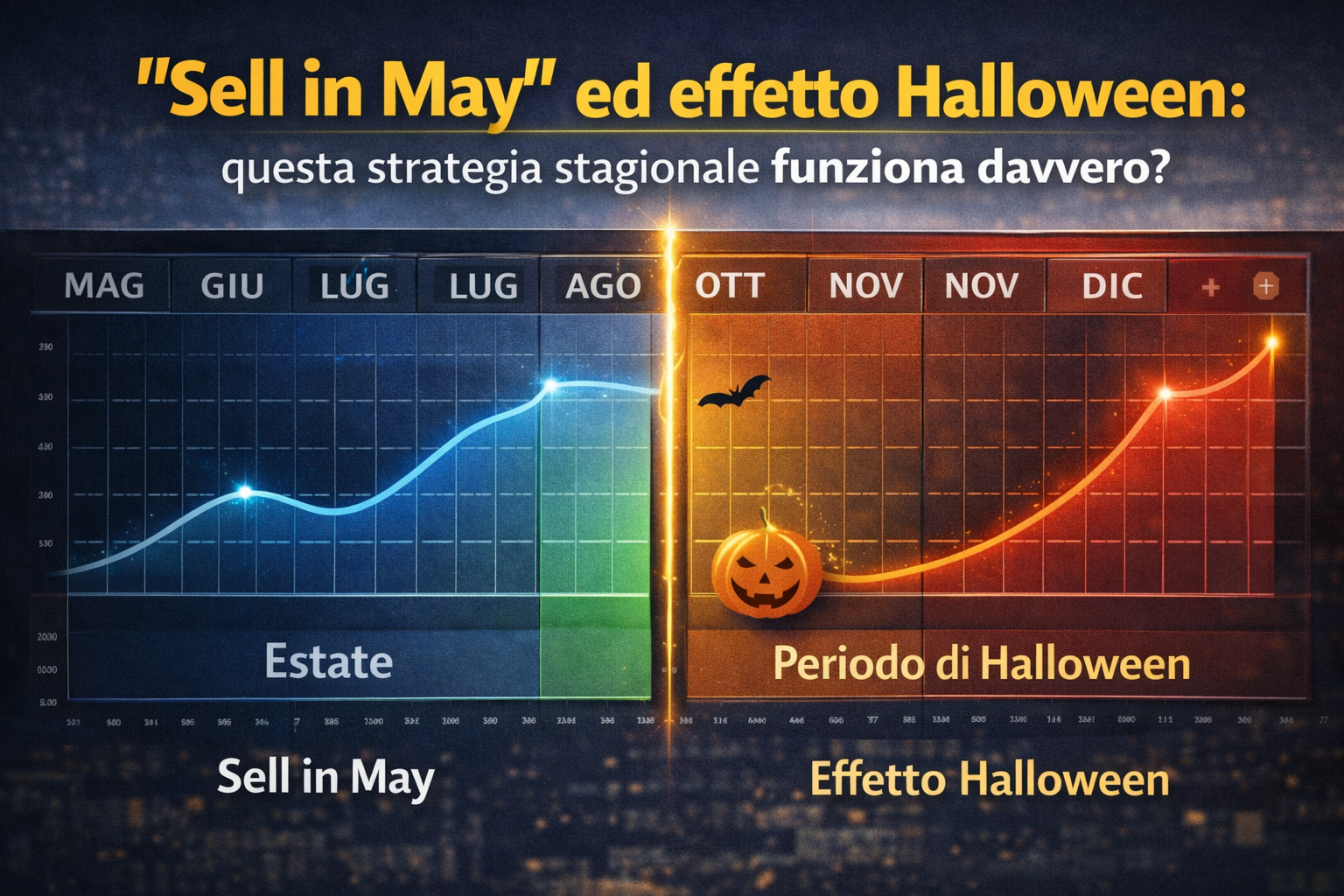 "Sell in May" ed effetto Halloween: questa strategia stagionale funziona davvero?