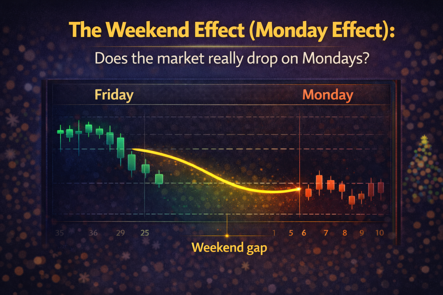 The Weekend Effect (Monday Effect): Does the market really drop on Mondays?